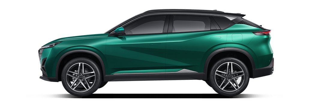 Dongfeng MAGE luxury SUV, modern exterior with advanced technology, ideal for long journeys.